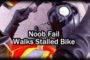 Noob Fail: Walks Stalled Motorcycle Home - FINE-C Lesson Learned