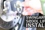 Swingarm spool & lift on Honda CBR 250R Motorcycle