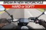 Break in my new Yamaha MT-07 motorcycle