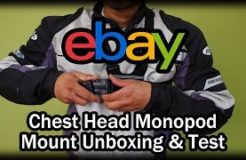 Ebay GoPro Chest Head Monopod Mount Accessories Unboxing