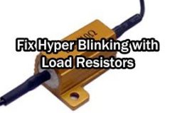 Fix Hyper Flash Blinking with Load Resistors - CBR250R